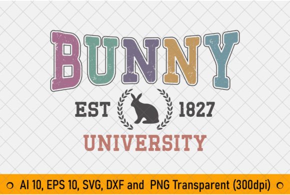 Easter Bunny University Sublimation PNG Review
