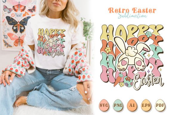 Hoppy Easter PNG Sublimation T-shirt Review