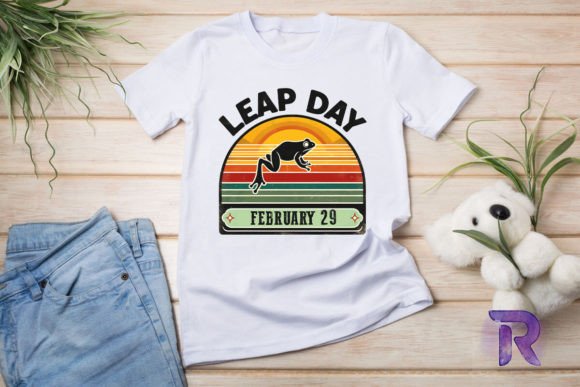 Leap Day Birthday Retro Style PNG Review