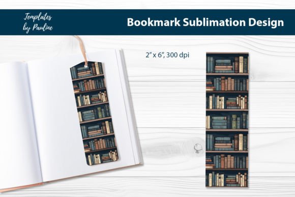 Old Book Printable Bookmark Sublimation Review