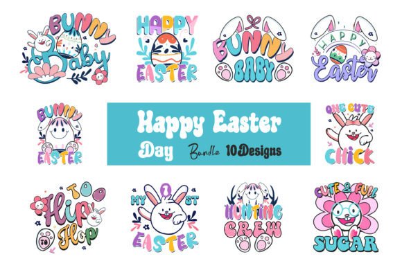 Retro Happy Easter Sublimation Bundle Review