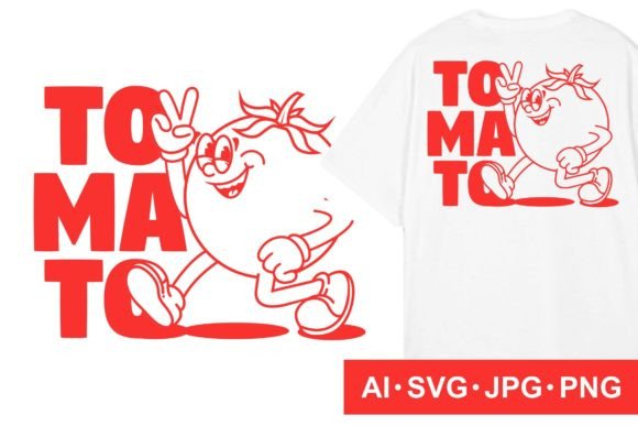 Review: Cartoon Character of Tomato for Embroidery Projects