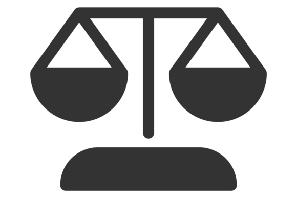 Scales Icon. Retro Weight Measuring Tool